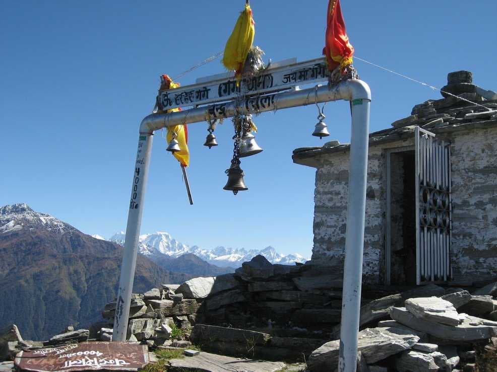 Chandrashila - Known as Moon Rock Located above 4000 meters