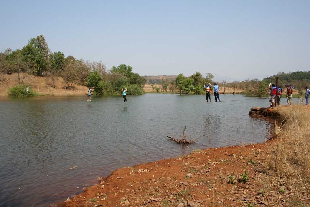River crossing near Kolad, Maharashtra