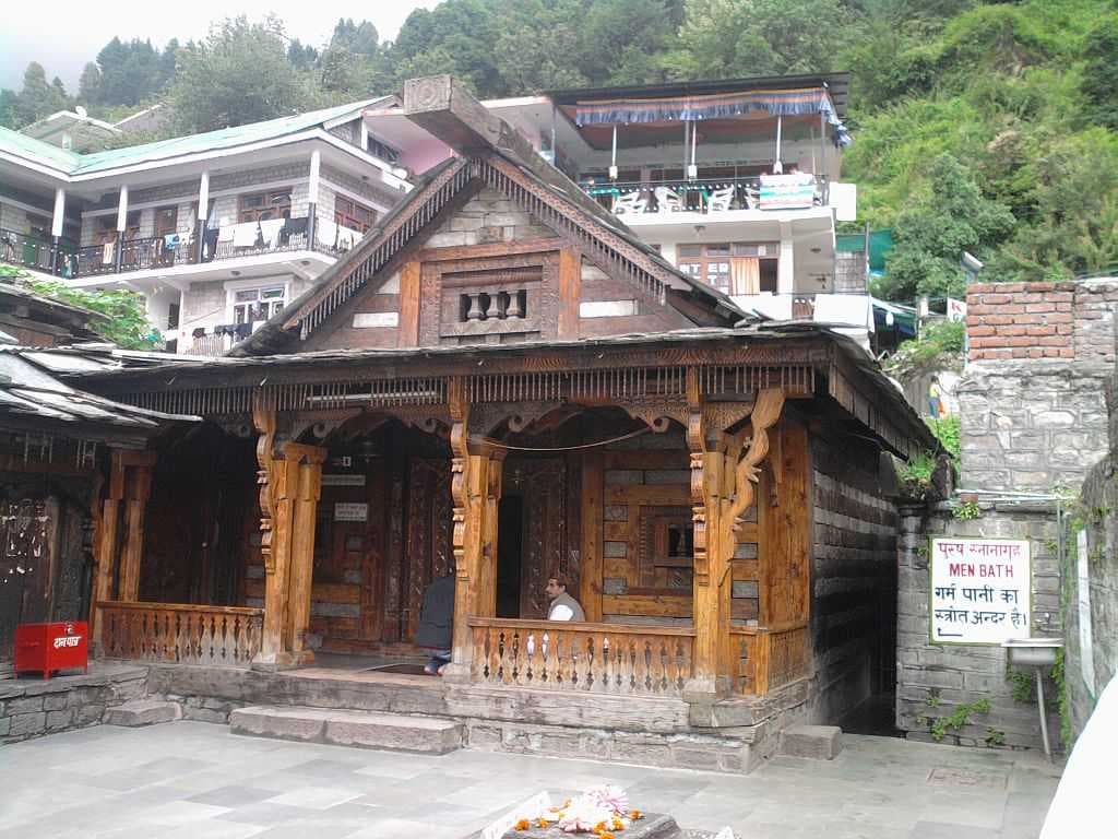 Vashisht Temple, in Vashisht, Manali.