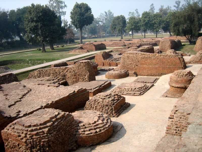 Ruins at Parinirvana Temple, Kushinagar