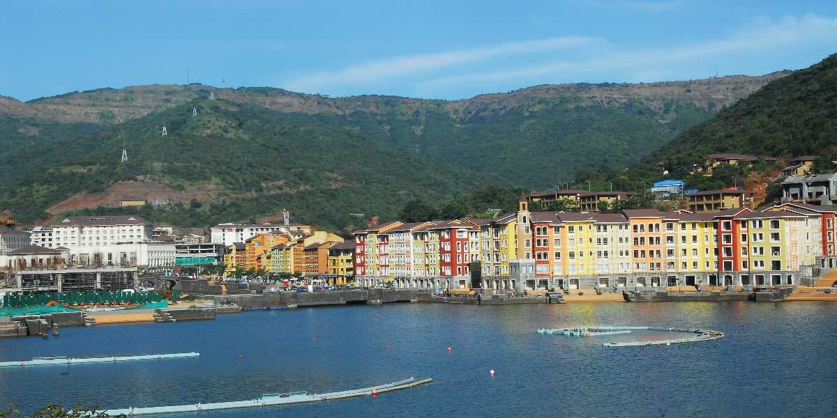 Lake Side View of Dasve River in Lavasa