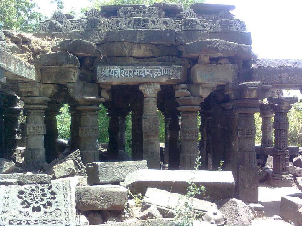 Lonar Temple view 4 (Yadneshwar). Ã Â¤Â¯Ã Â¤?Ã Â¥?Ã Â¤?Ã Â¥?Ã Â¤Â¶Ã Â¥?Ã Â¤ÂµÃ Â¤Â° Ã Â¤Â®Ã Â¤?Ã Â¤Â¦Ã Â¥?Ã Â¤Â°, Ã Â¤Â²Ã Â¥?Ã Â¤Â£Ã Â¤Â¾Ã Â¤Â° Ã Â¤Â¸Ã Â¤Â°Ã Â¥?Ã Â¤ÂµÃ Â¤Â°.