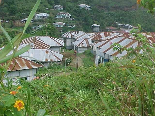 Staff Quarters of Mizoram Polytechnic, Lunglei, before Renovation.