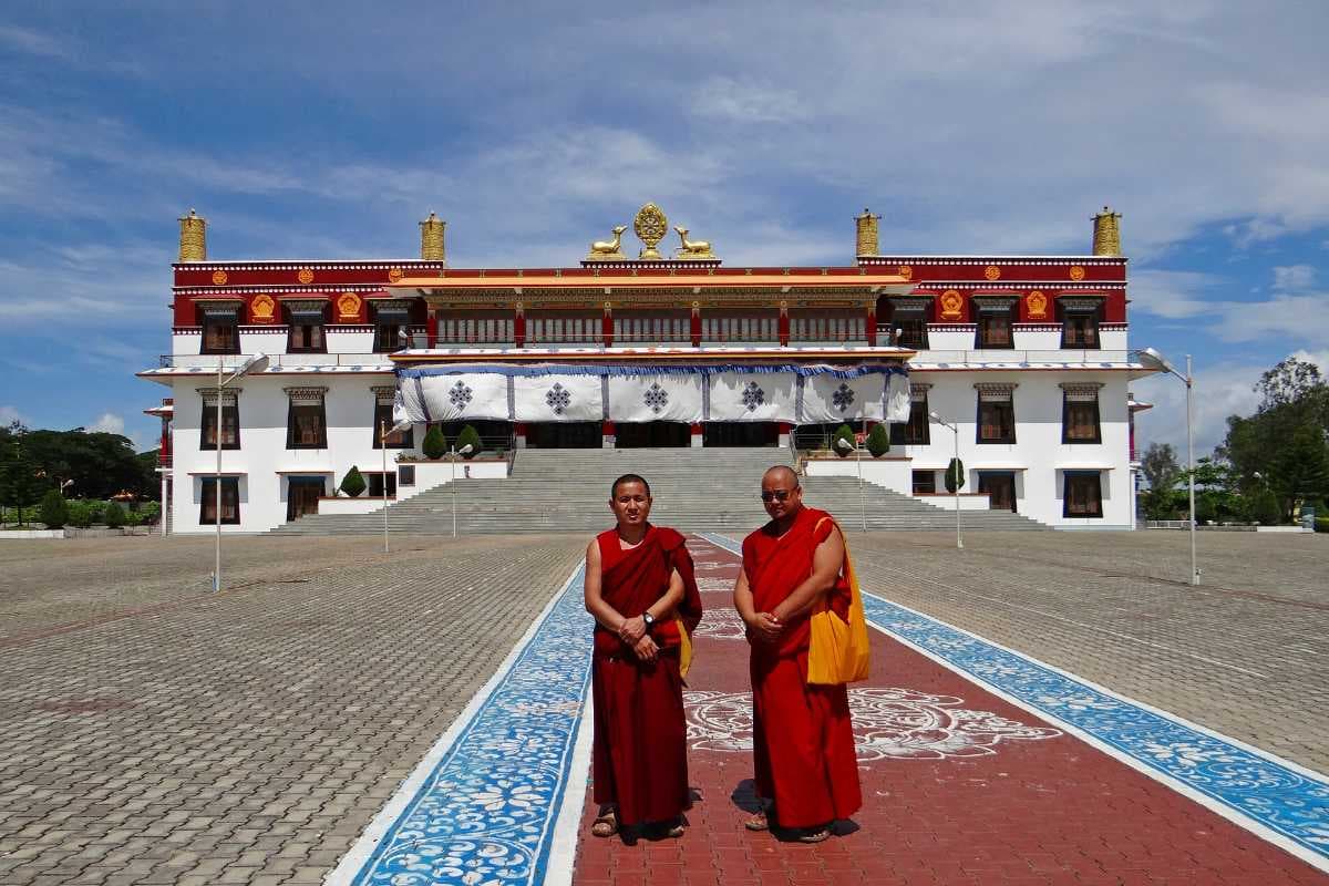 Drepung Gomang Monastery in Mundgod