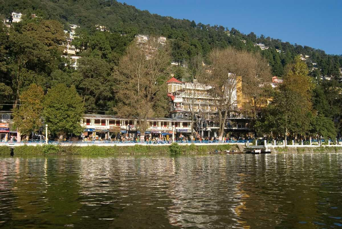 Mall Road of Nainital