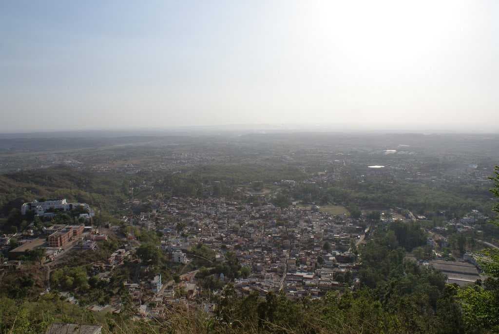 Bird Eye View of Nalagarh from Taradevi Temple