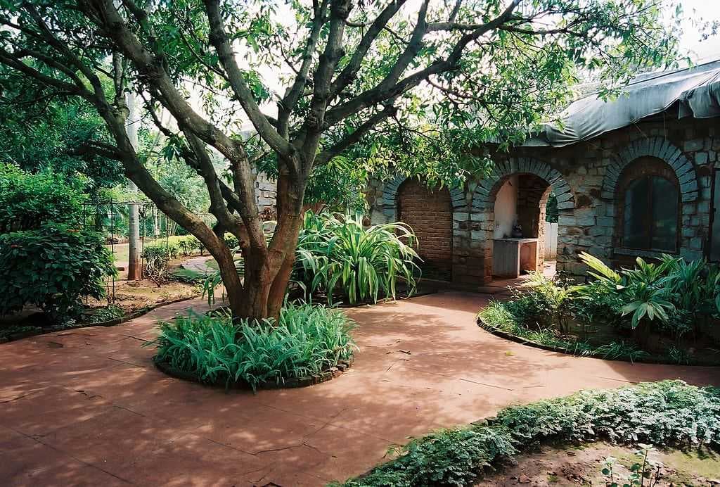 Buildings in the Nrityagram