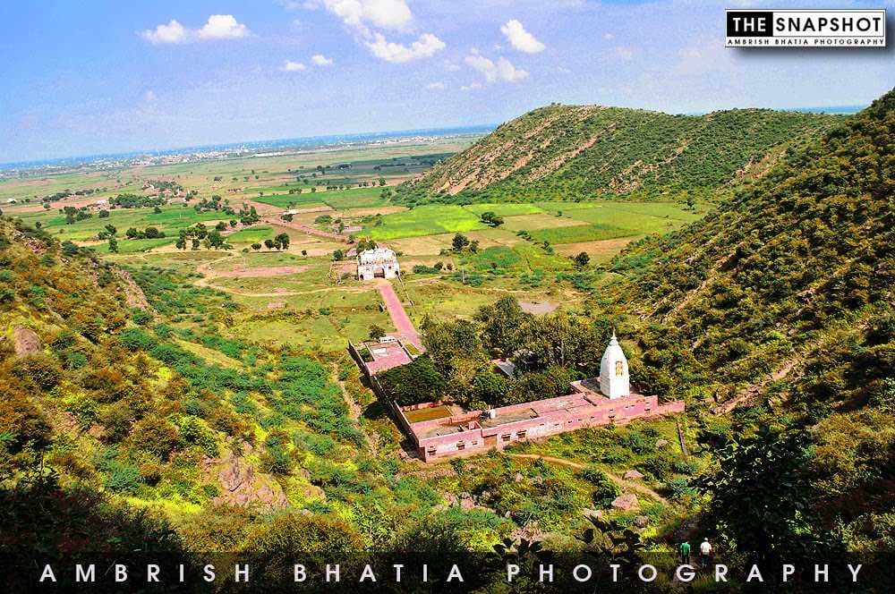 View of Temple from the Top of the Hill