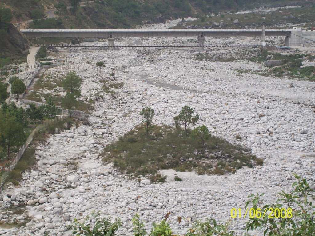 The Neugal Khadd (Neugal Rivulet) and a beutiful small Island