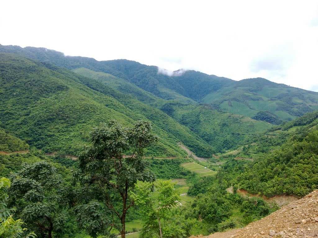 view of the river valley