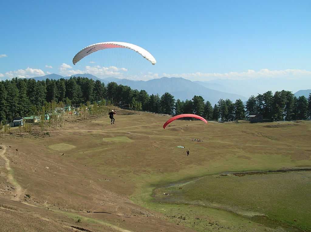 Paragliding at Sanasar