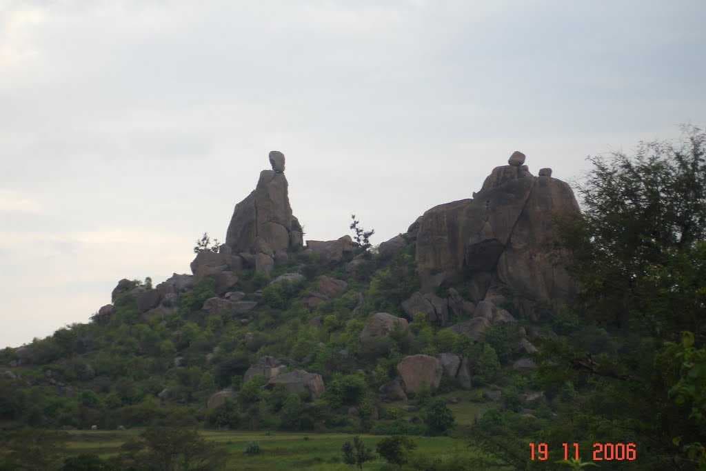 Rock-climbing at Savandurga Hills