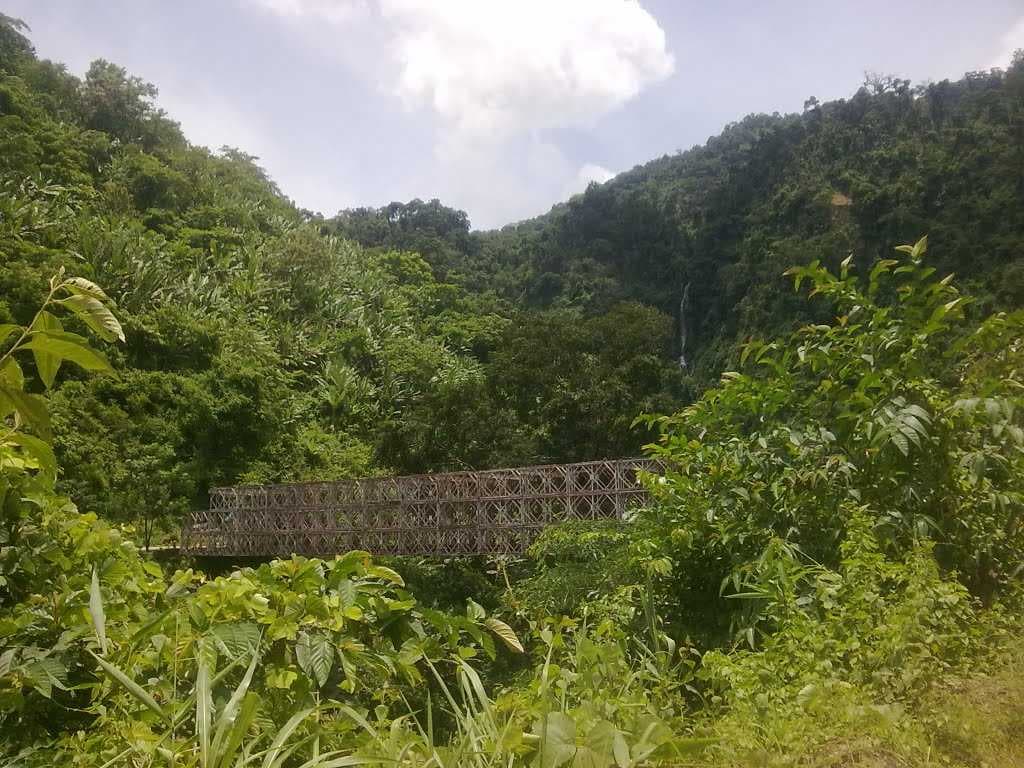 Mat Bridge on the River Mat Between Serchhip and Thenzawl