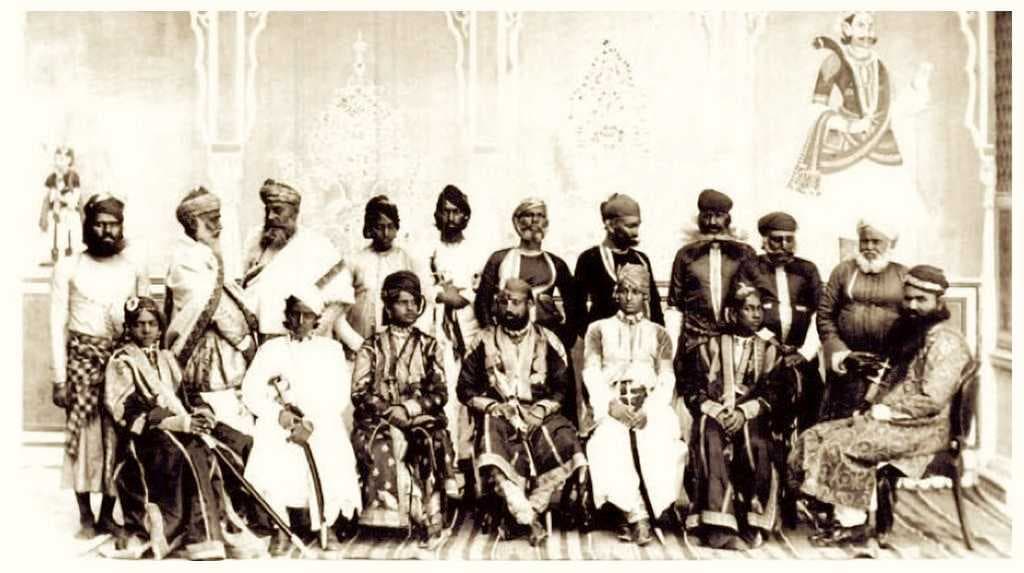 Noblemen from Jaipur 1875
