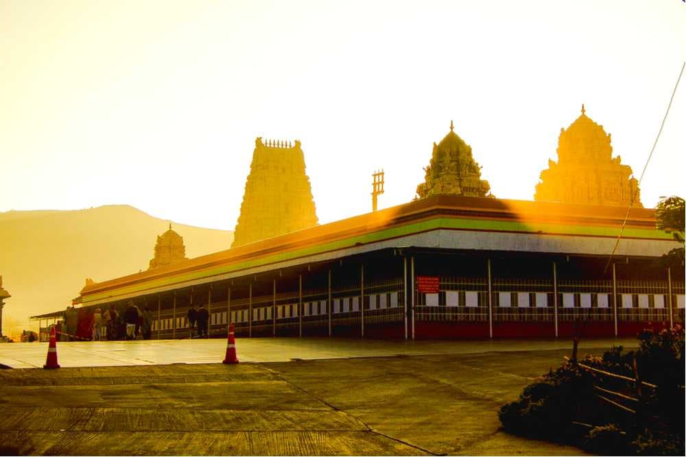 Early Morning View of the Most Famous Venkateshwara Temple, Tirupati