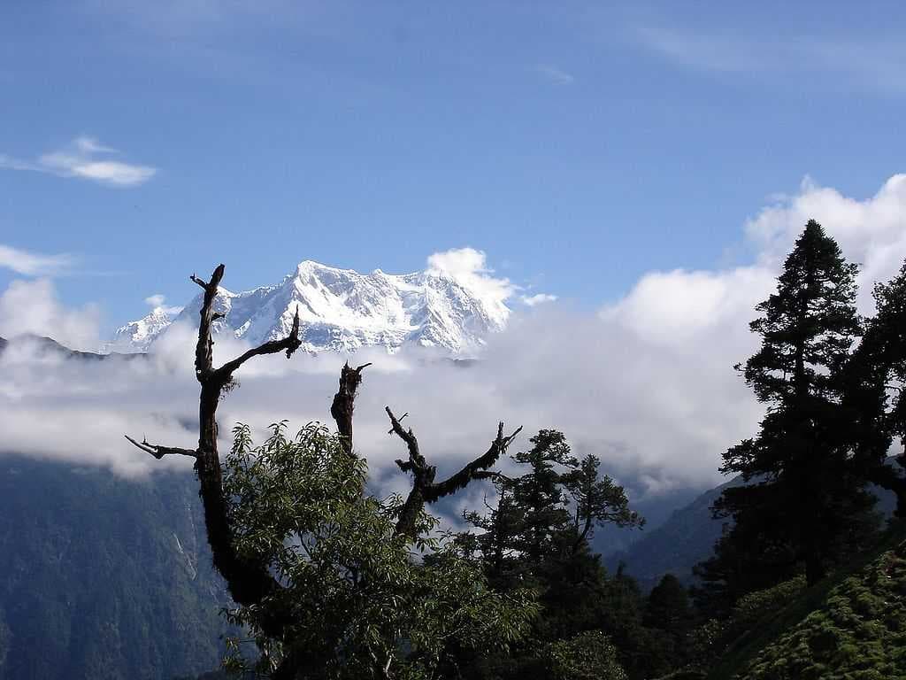 View of Himalayas from Tungnath
