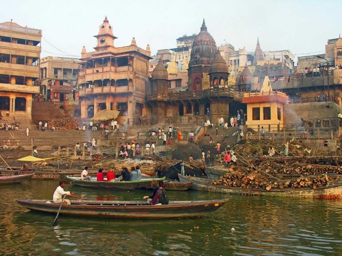Manikarnika Cremation Ghat in Varanasi, Uttarpradesh