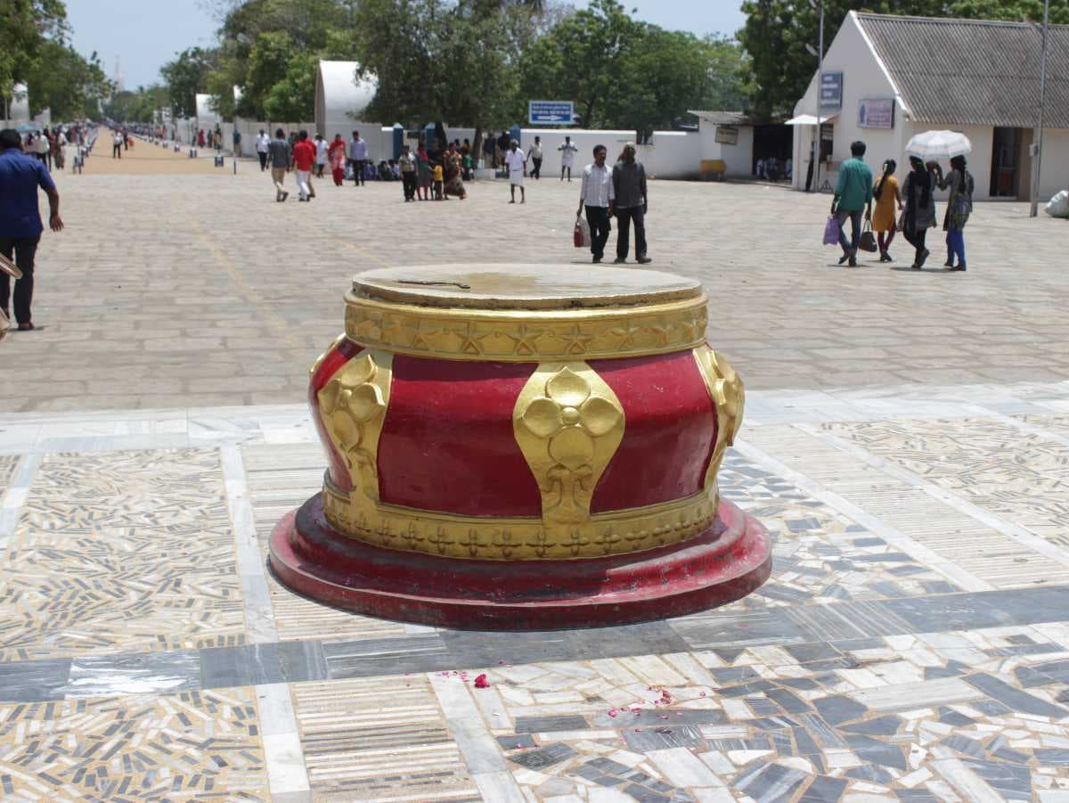 MadhaKulam - A Well/Pond in Velankanni Church