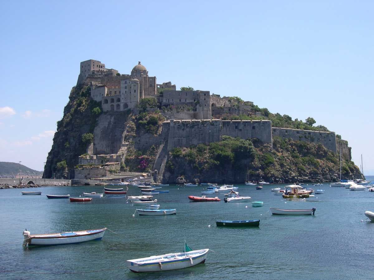 Scenic Image of the Ischia Island