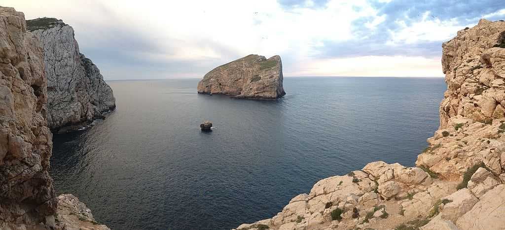 Panoramic view of Capo Caccia