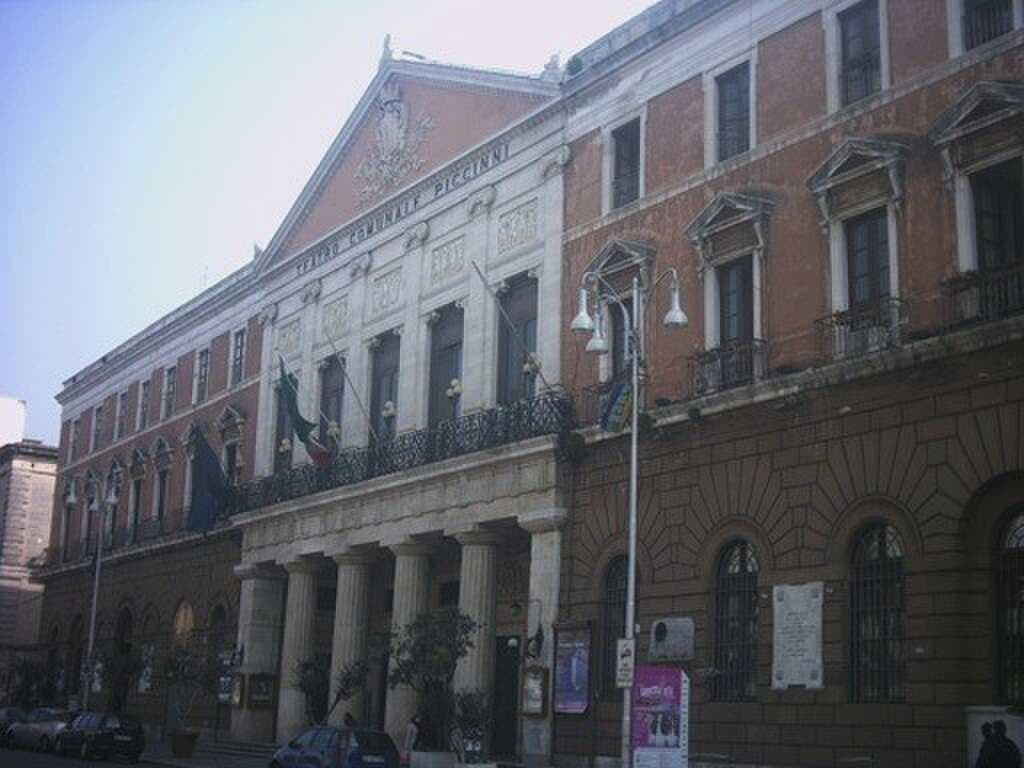 The Teatro Piccinni in Bari