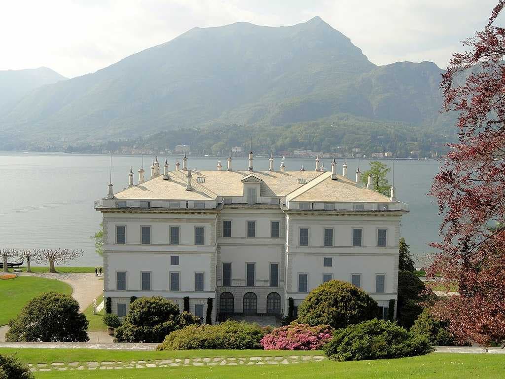 Villa Melzi d'Eril: the garden front