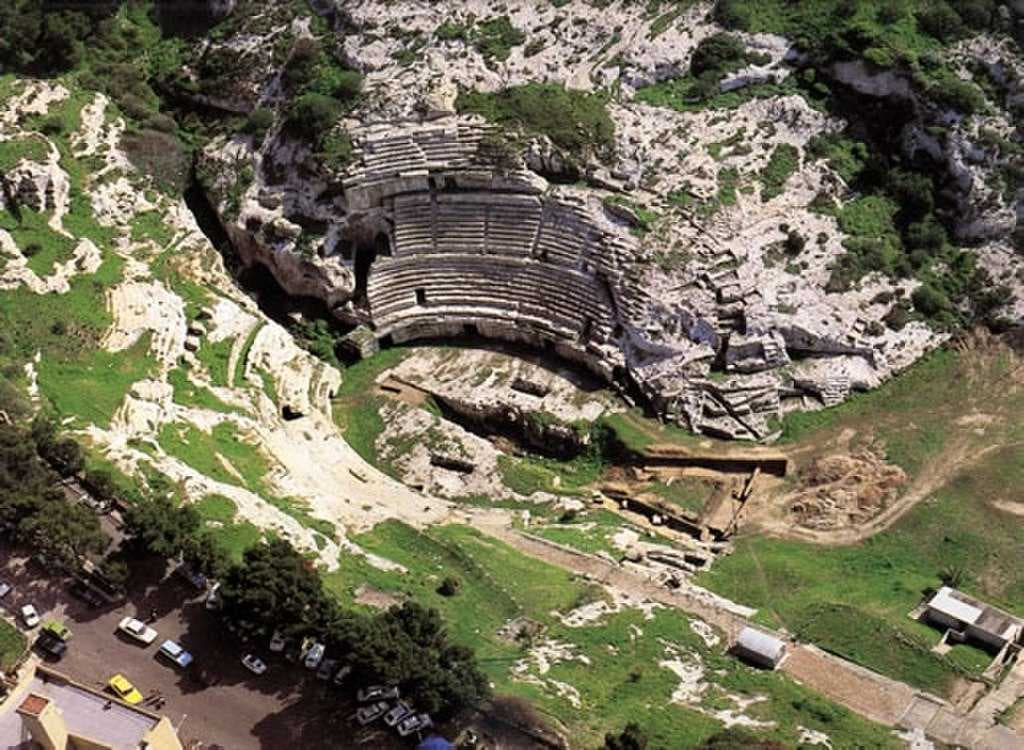 Is Centu Scalas ("a hundred steps"), the Roman amphitheatre of Cagliari