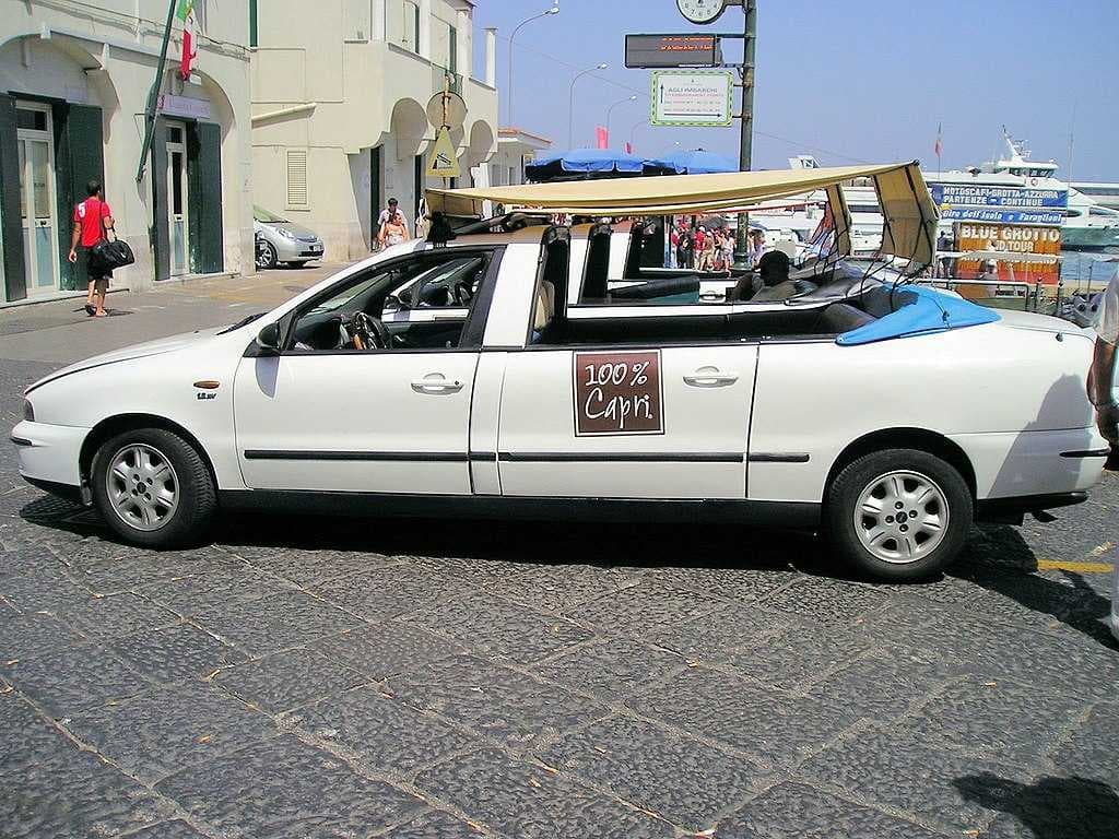 Typical local taxi