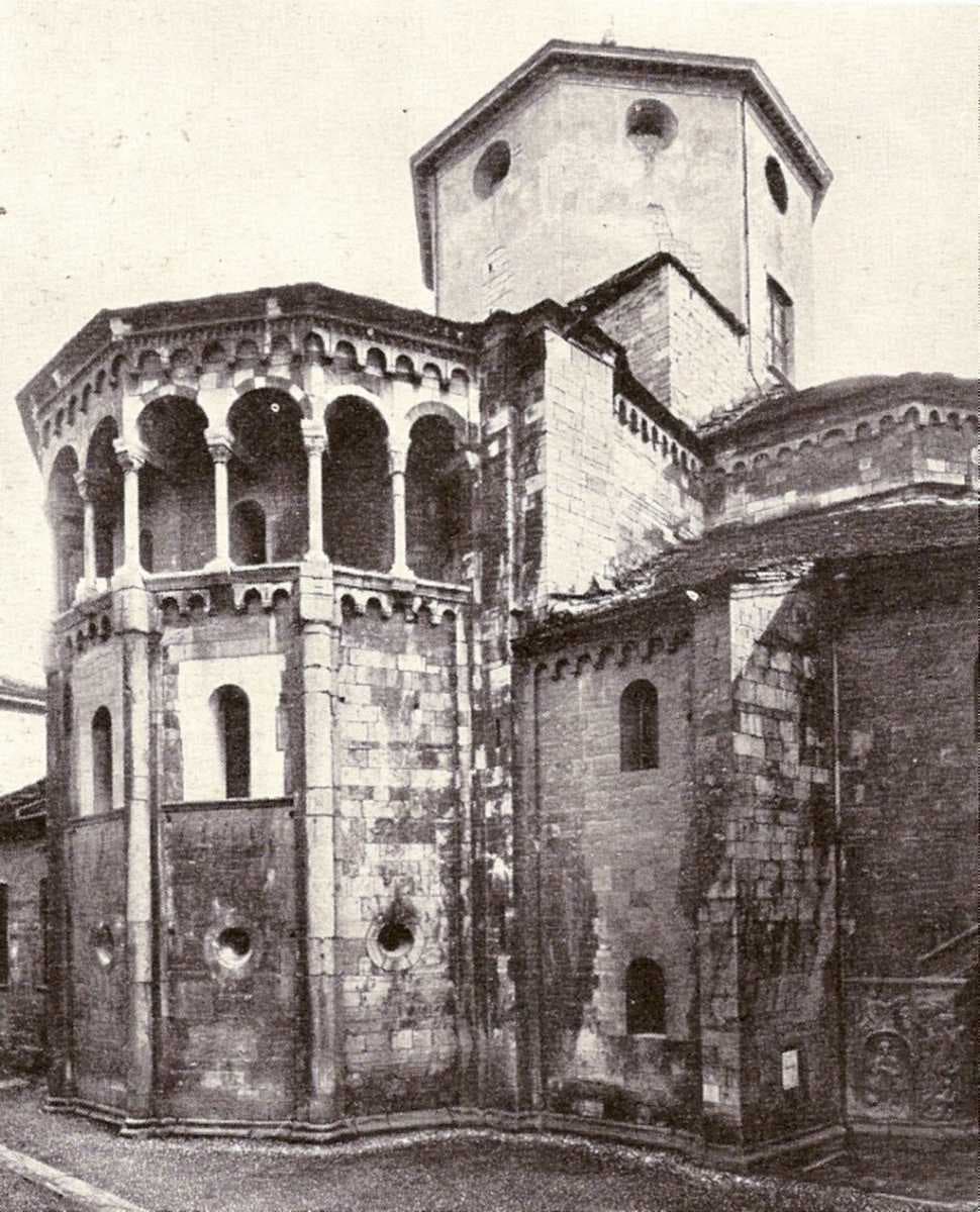 The church of San Fedele, apse area