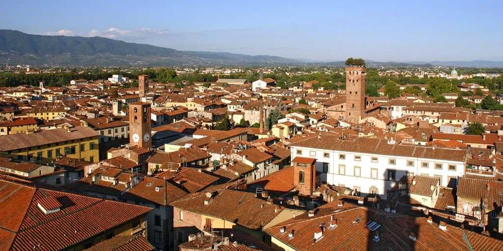 View of Lucca from the Clock Tower