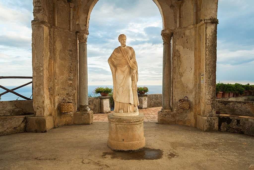 Garden terrace at Villa Cimbrone