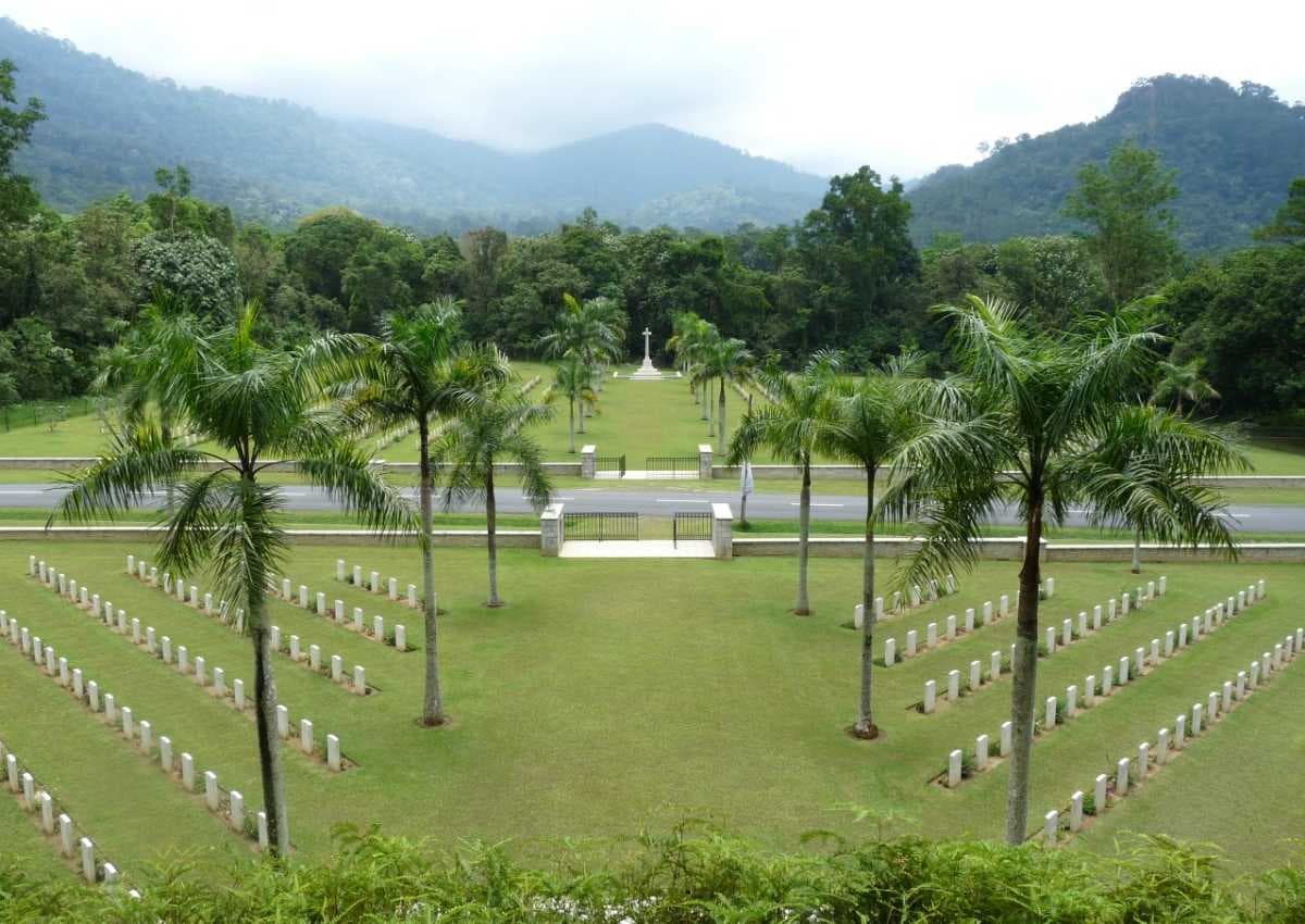 An image of Taiping war cemetery