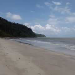 Air Papan Beach- one of the most cleanest beaches of Mersing