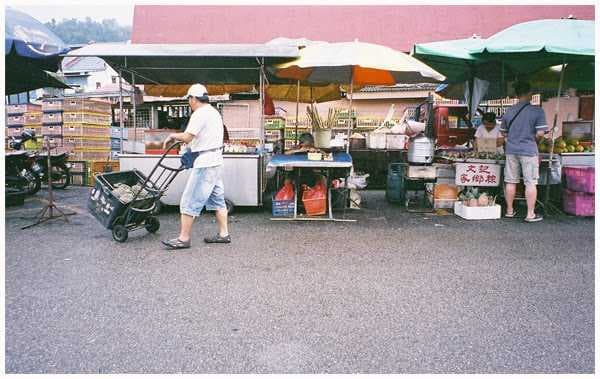 The morning market in Bentong
