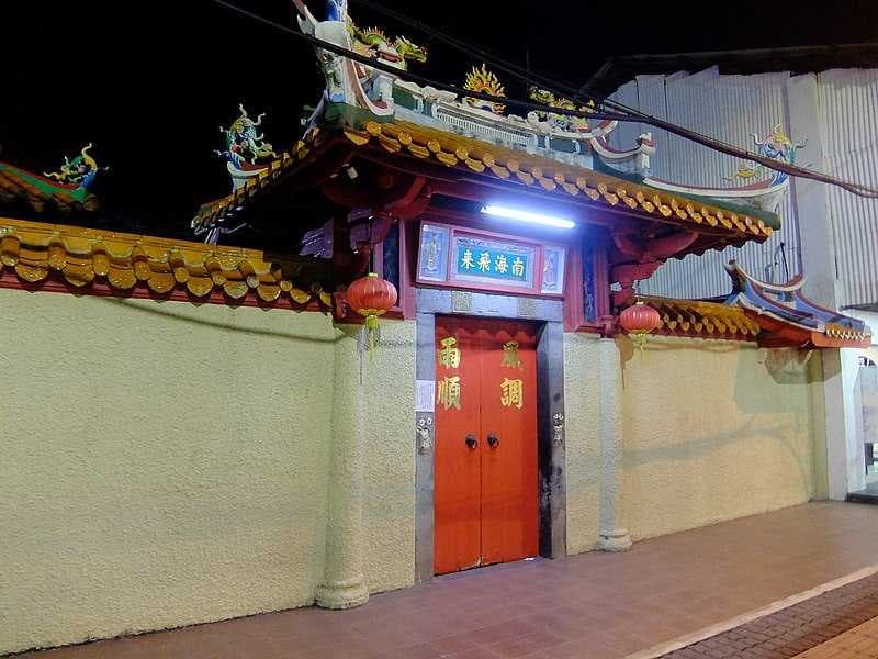 Muar Nan Hai Fei Lai Temple dedicated to Goddess Kuan Yin