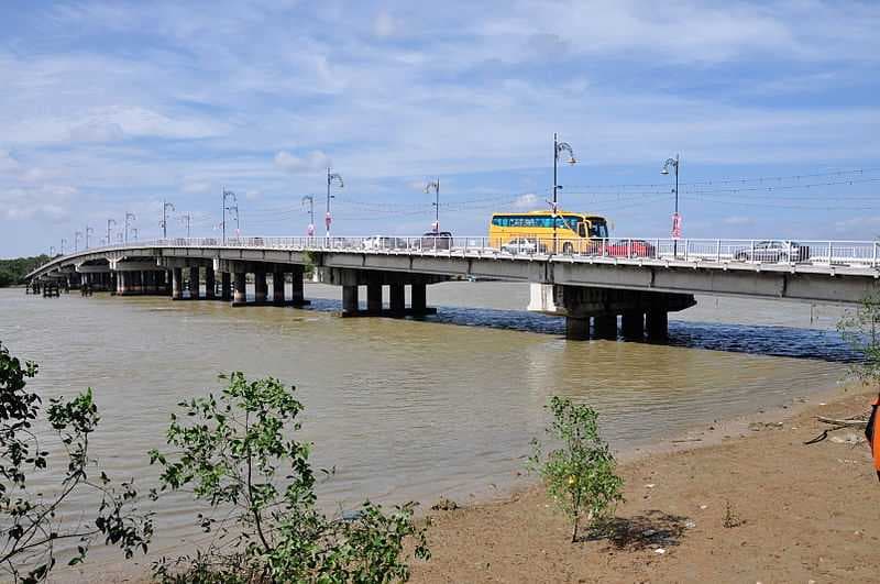 The Muar River Bridge