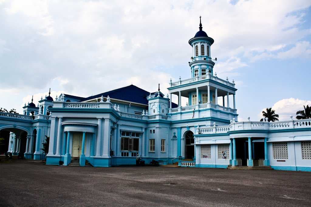 Sultan Ibrahim Jamek Mosque is a monumental building in Muar