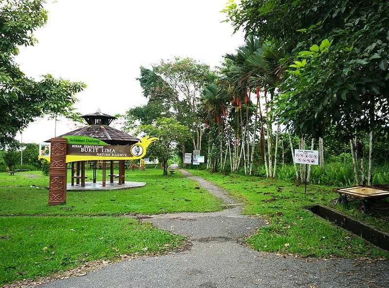 Bukit Lima Forest Reserve Entrance