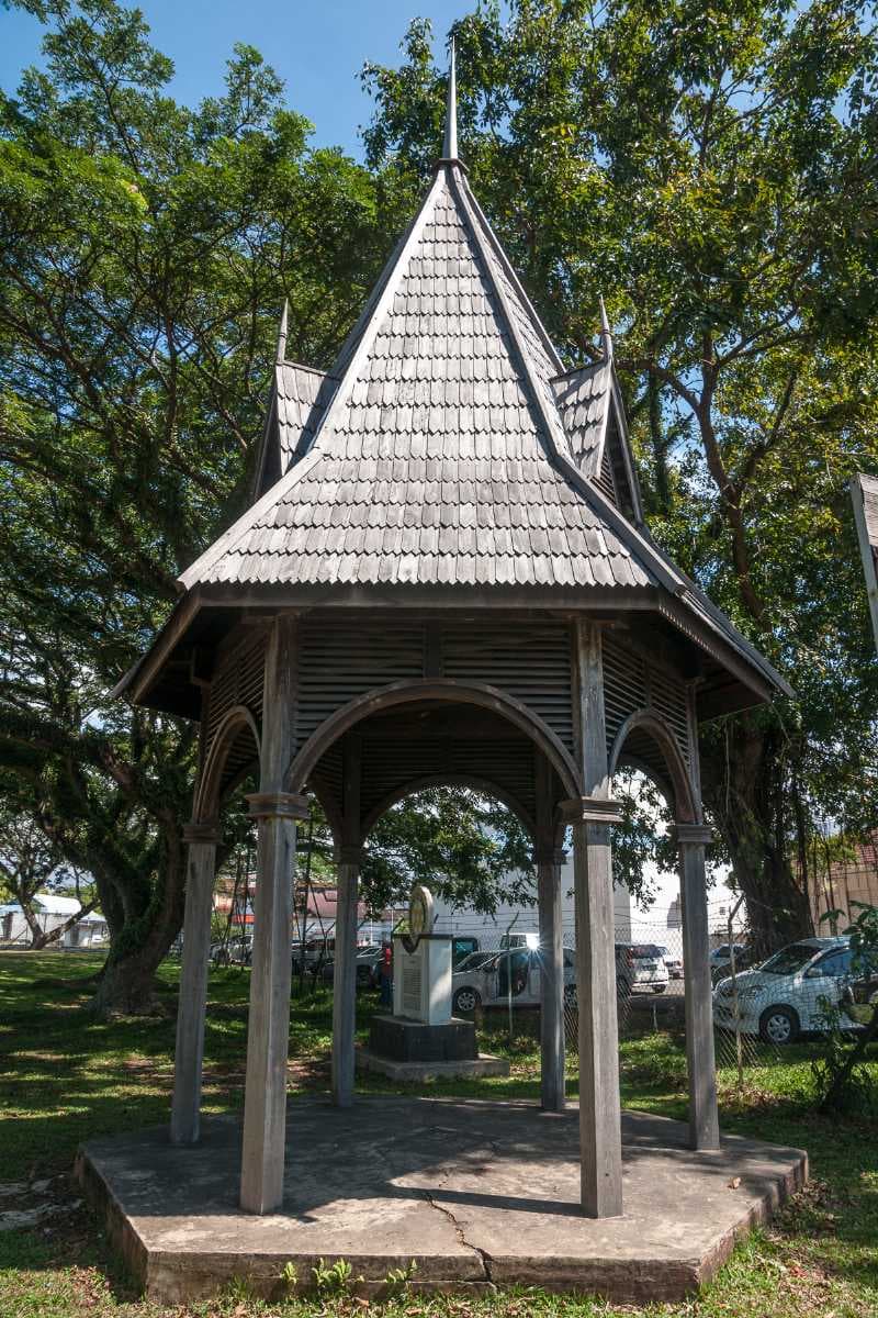 Tawau Bell Tower is the oldest standing structure of the town