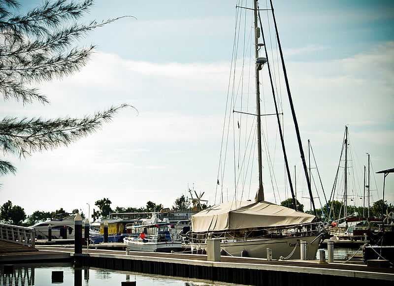 The port side of Miri, Sarawak's second city