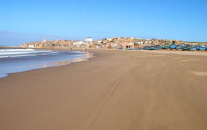 Sidi Kaouki beach in Essaouira
