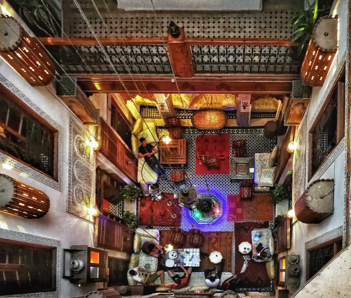 A riad in Fes