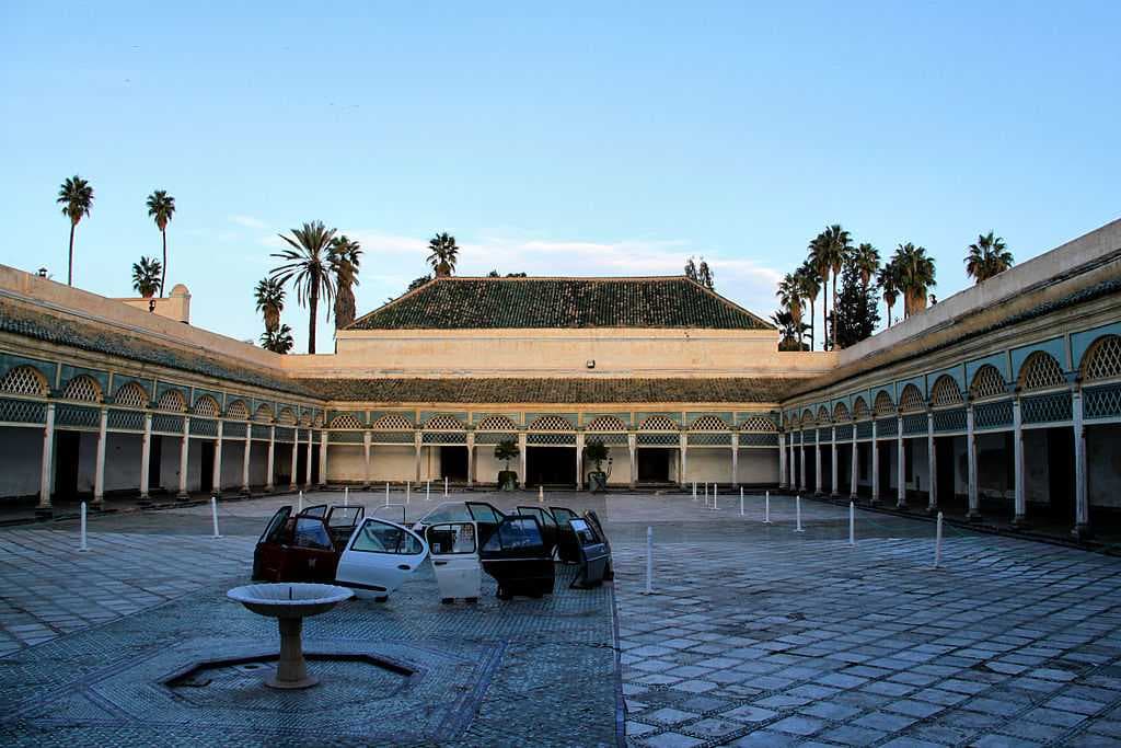 Back courtyard of the Bahia Palace