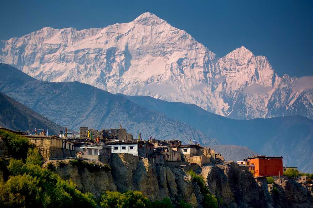 Amazing HImalayan Mountain View from Upper Mustang
