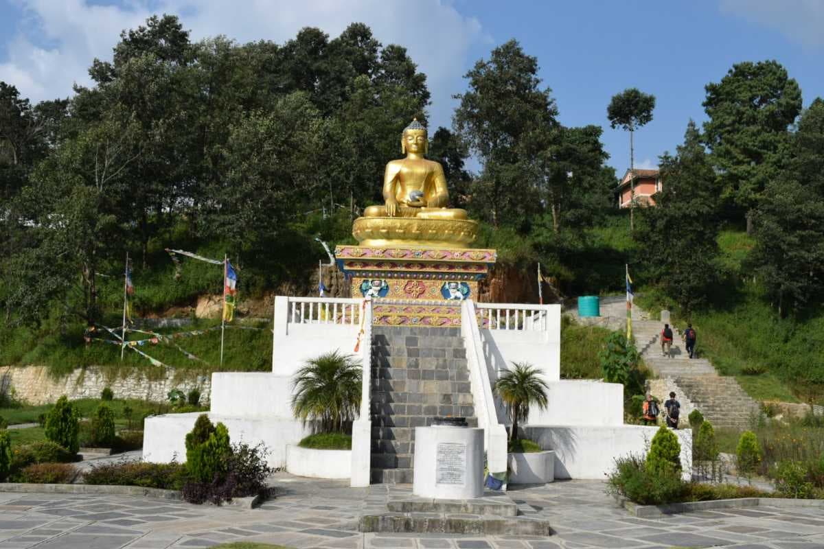 View of Buddha Statue in Buddha Peace Park