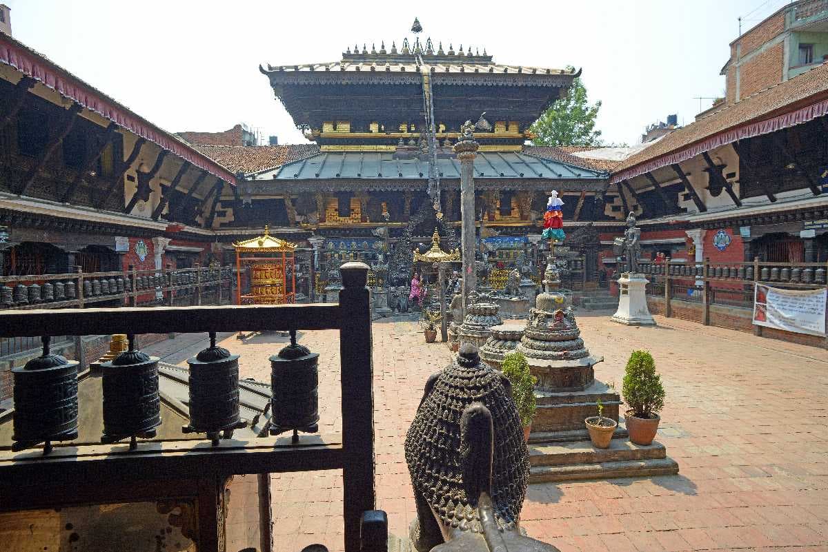 Uku Bahal - Ancient Buddhist Monastery in Patan