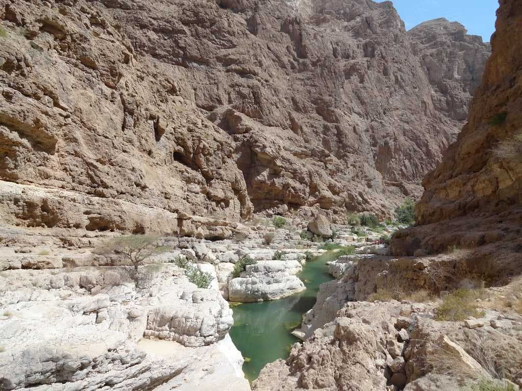 Wadi is Situated on the Terrain Feature