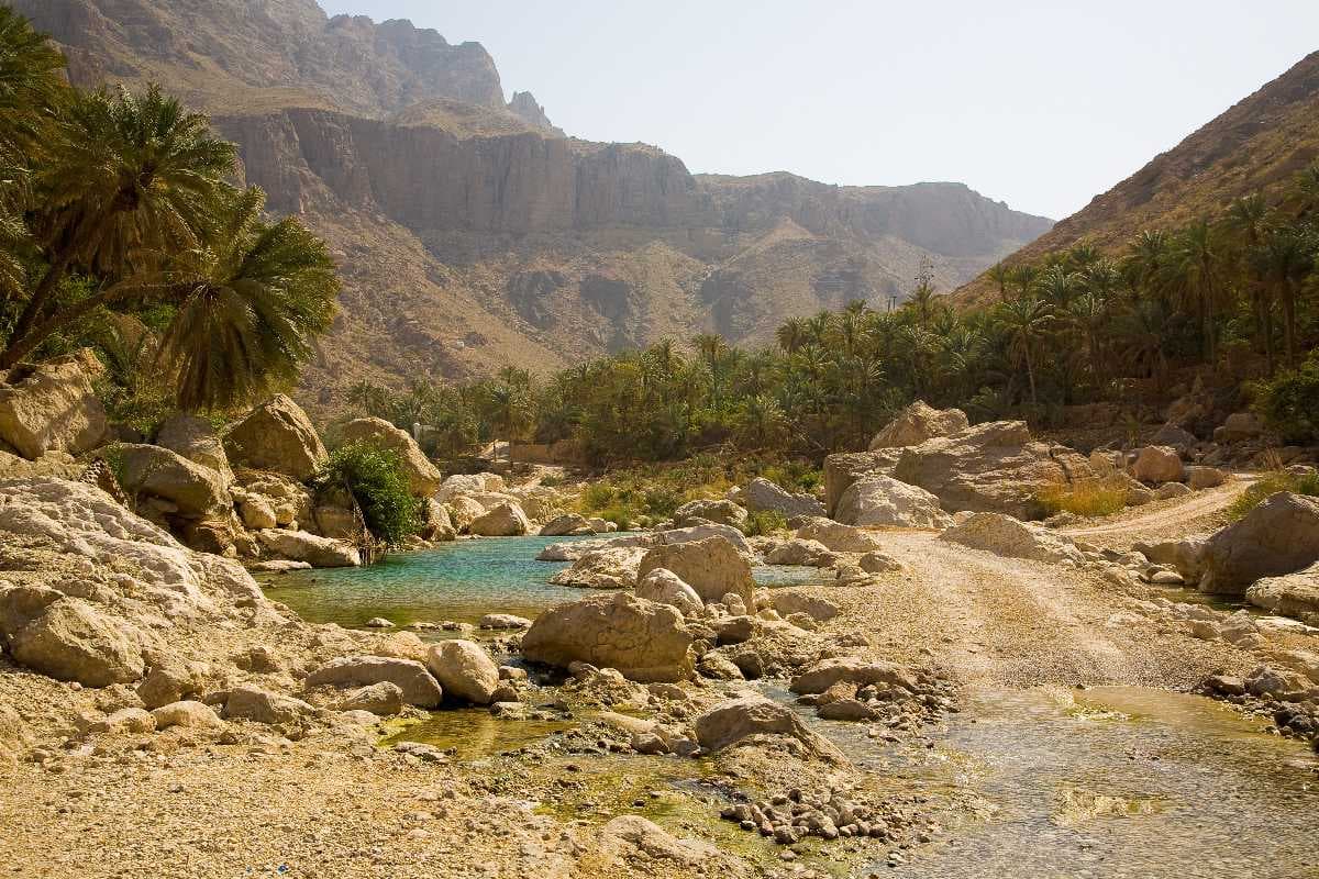 Wadi Tiwi - Scenic Spot in Wadi Darbat