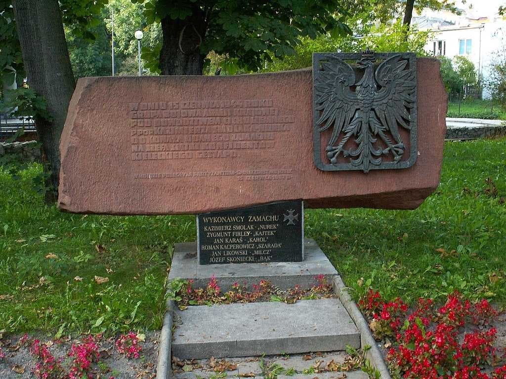 Monument to Polish partisans of World War II