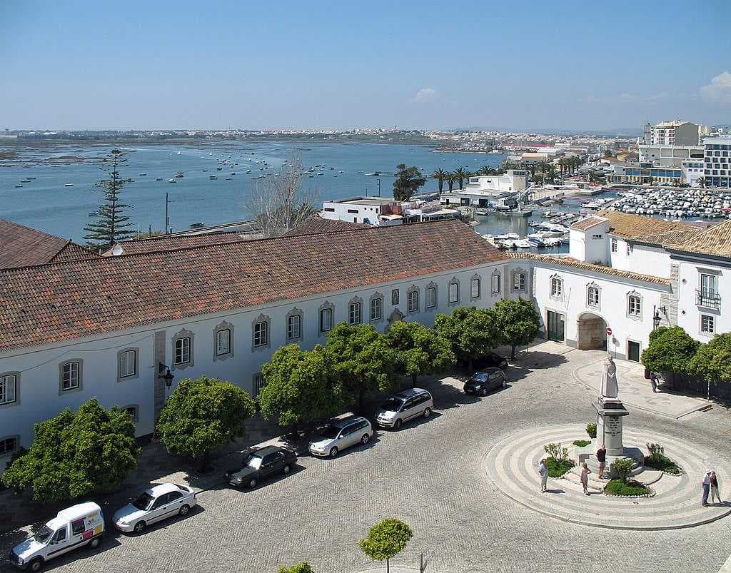 View of Faro from its cathedral